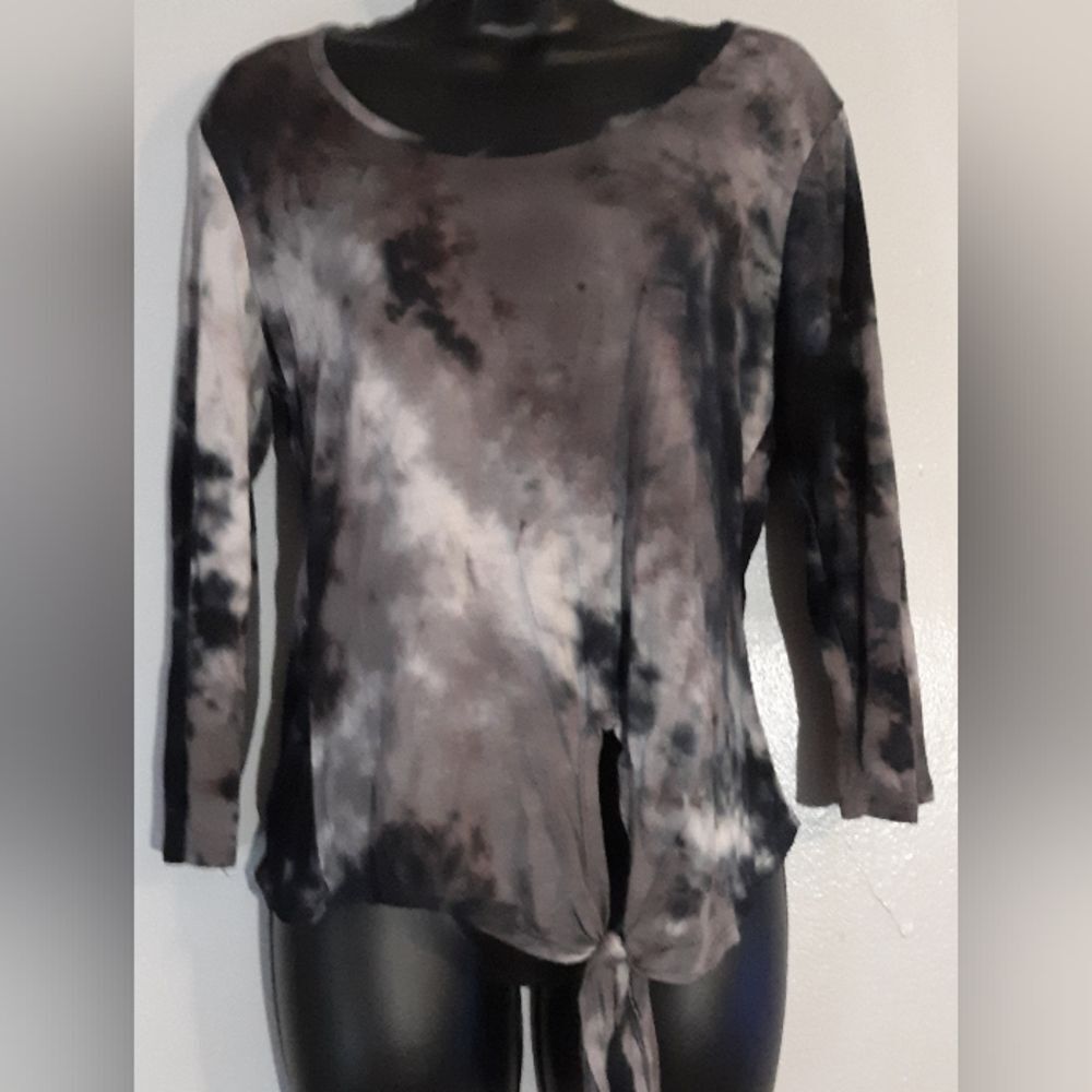 Rue 21 tie dye front tie top - Picture 5 of 5